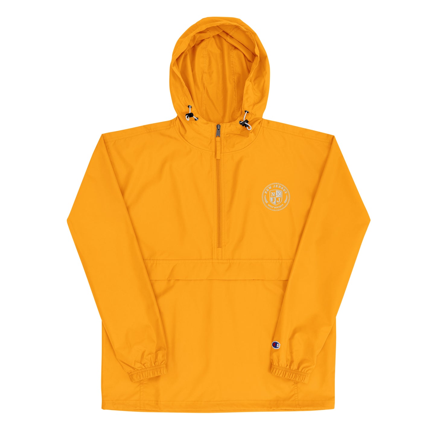 Shield Embroidered Jacket - White Logo (8 Color Options)