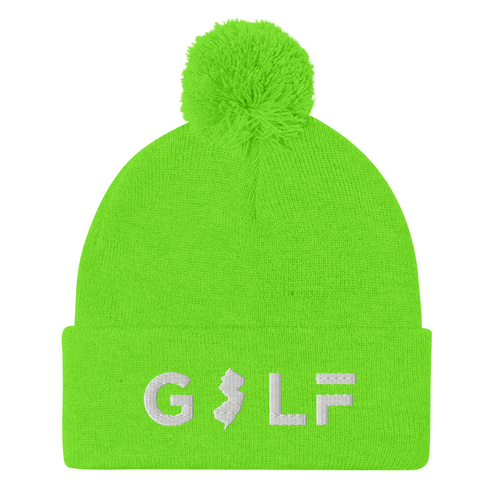 Golf Collection: Pom-Pom Beanie (11 Color Options)