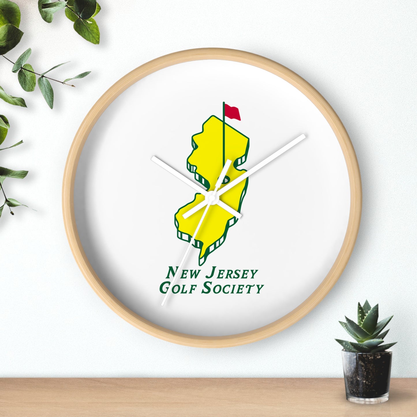 Masters Watch Party Collection: Wall Clock