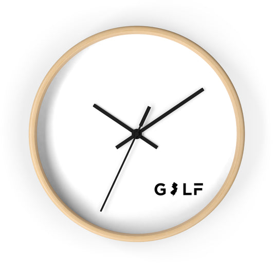 Golf Collection: Wall Clock