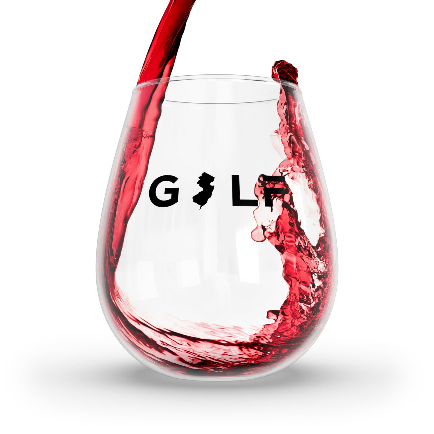 Golf Collection: Stemless Wine Glass