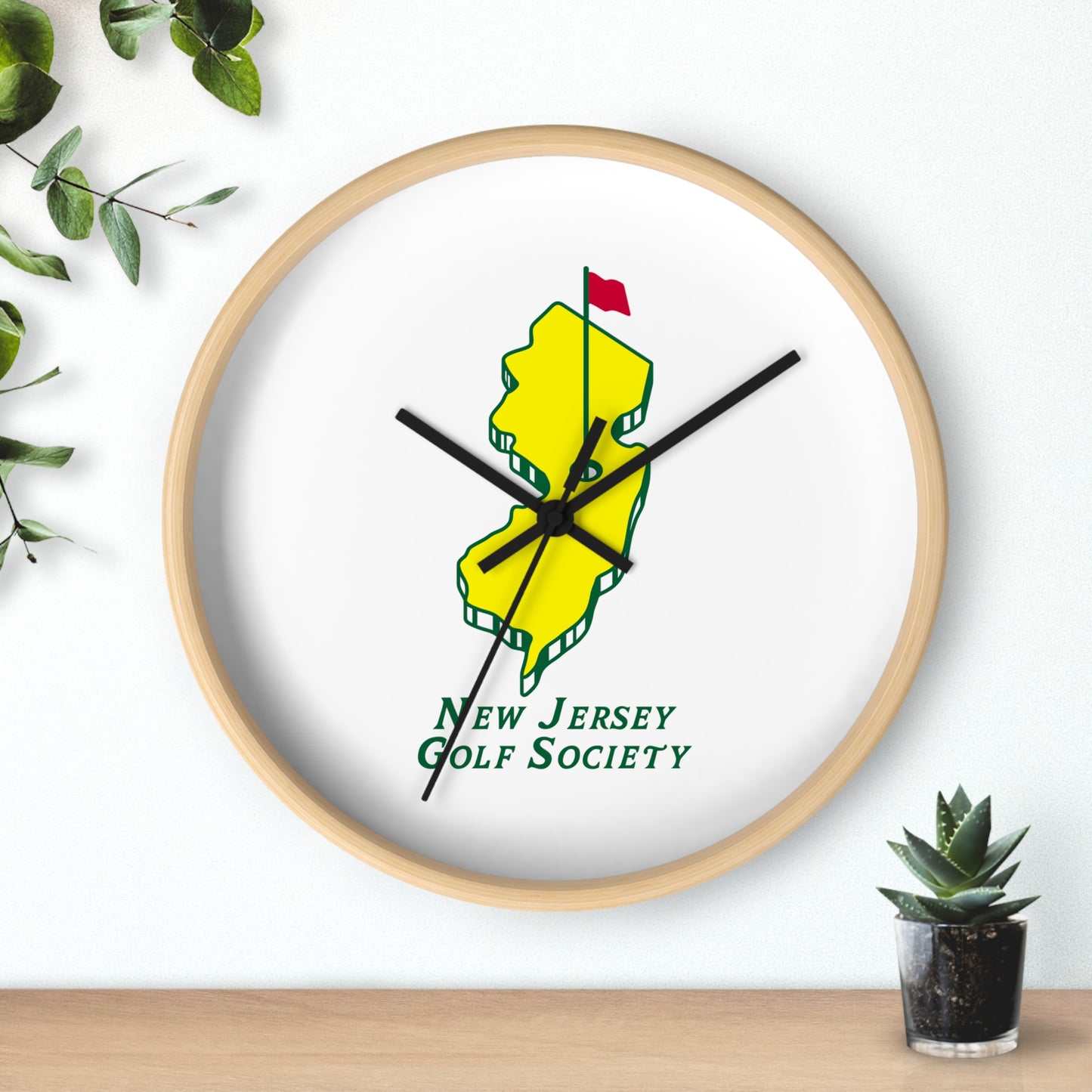 Masters Watch Party Collection: Wall Clock