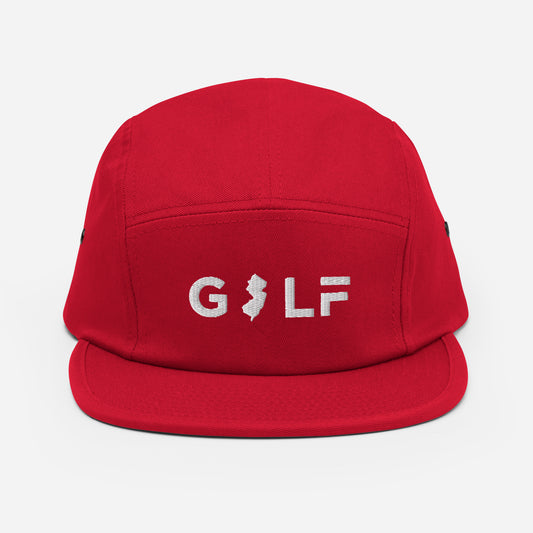 Golf Collection: Five Panel Cap (5 Color Options)