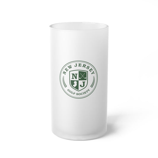 Shield Collection: Frosted Glass Beer Mug