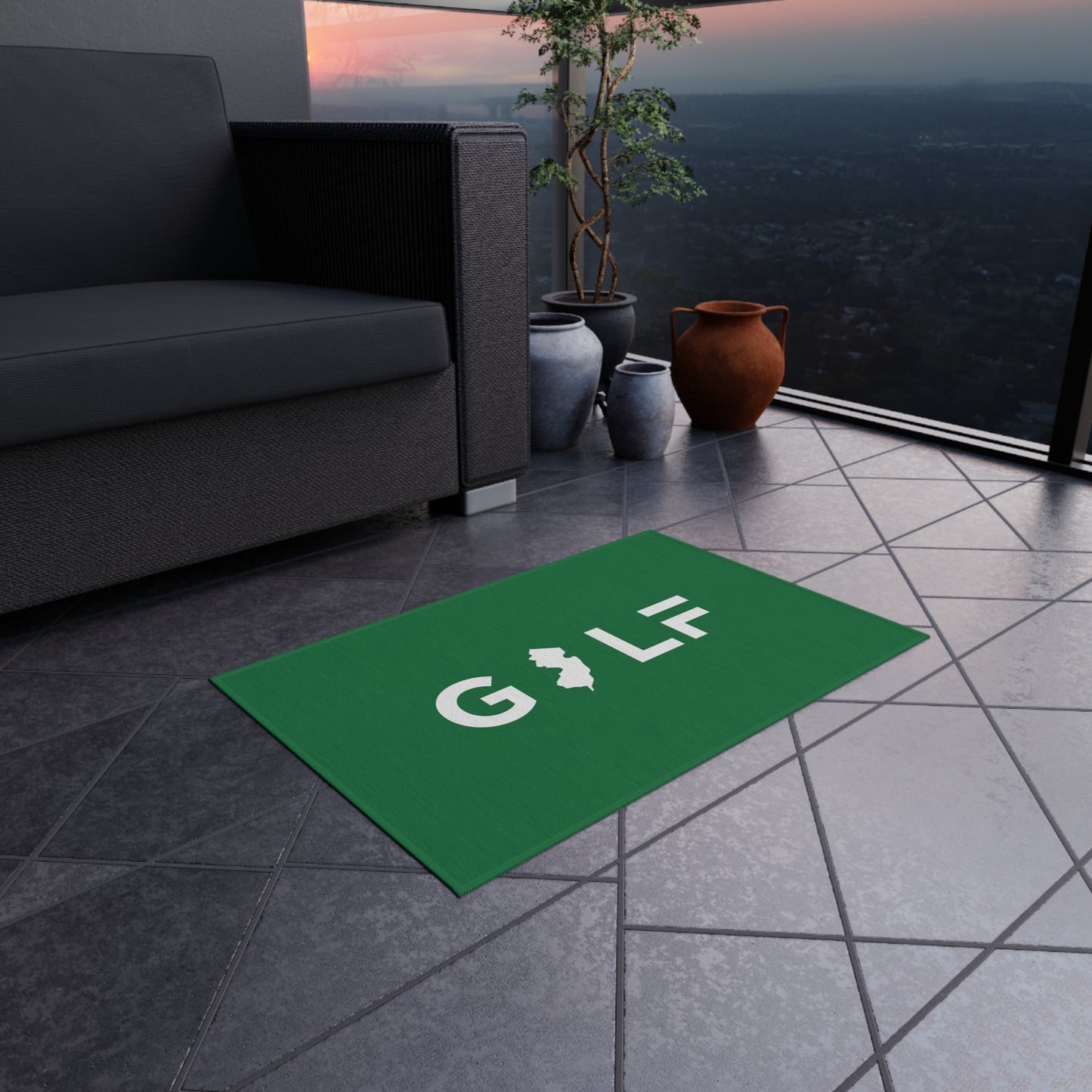 Golf Collection: Outdoor Rug