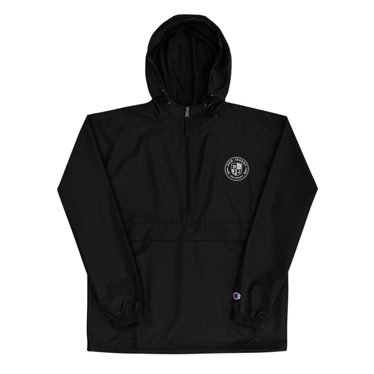 Shield Embroidered Jacket - White Logo (8 Color Options)