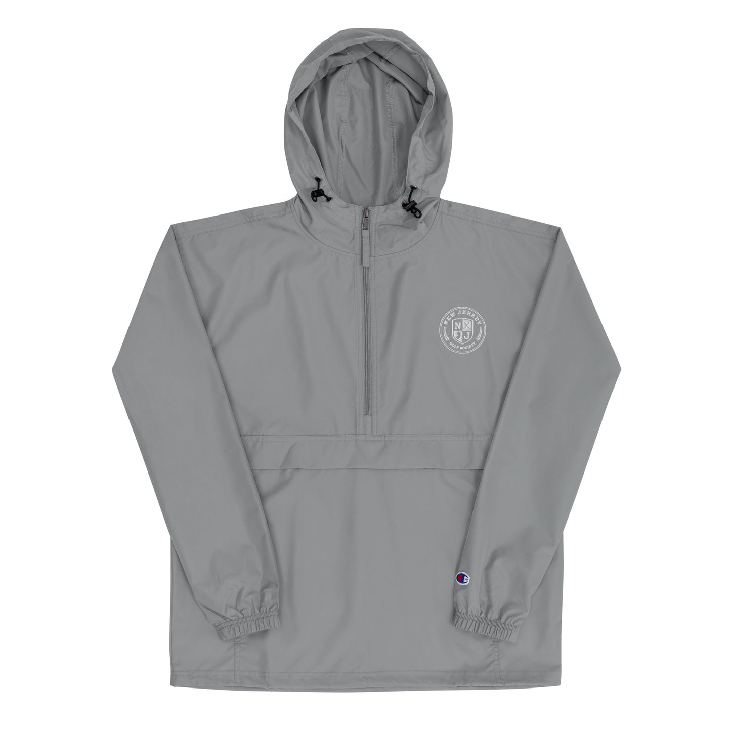 Shield Embroidered Jacket - White Logo (8 Color Options)