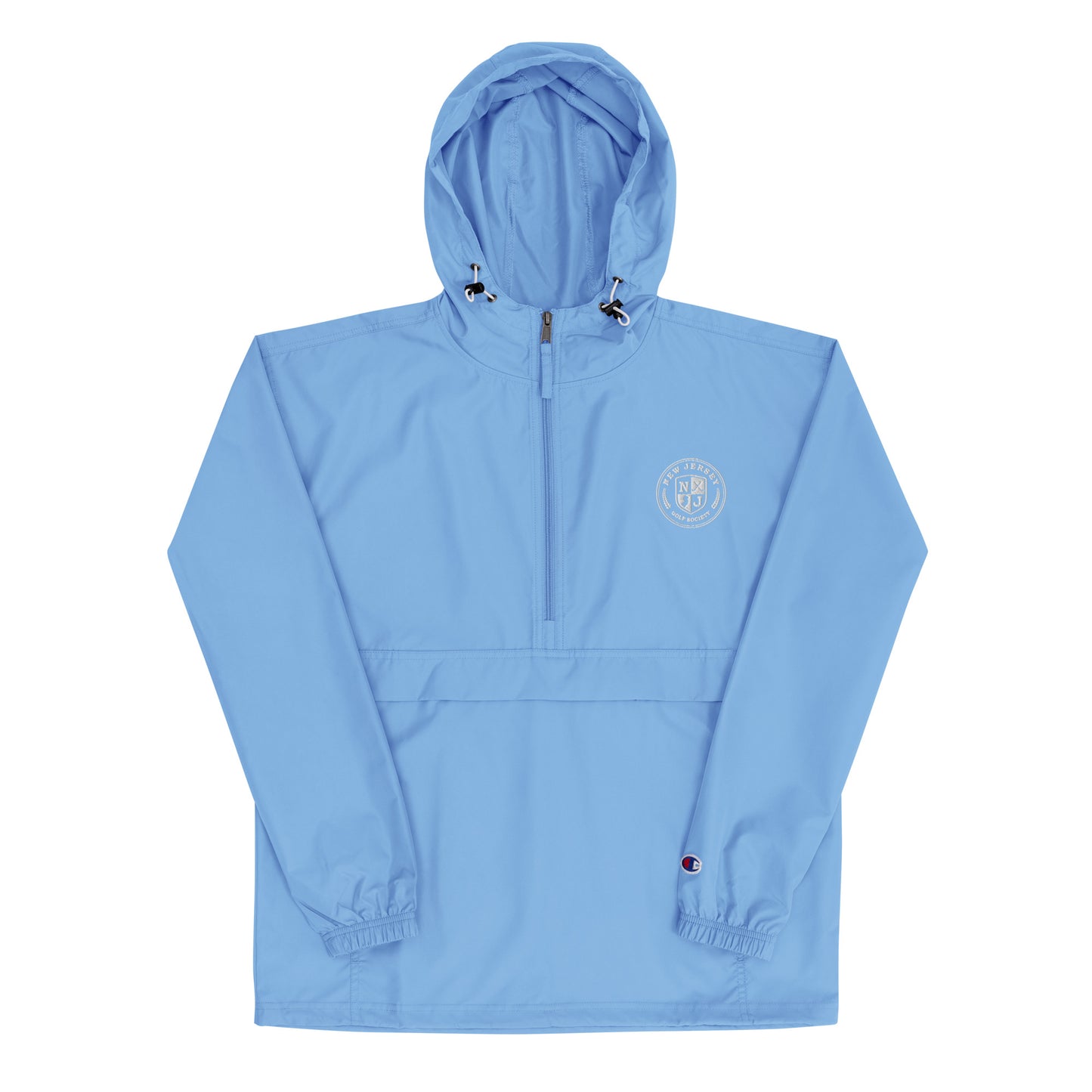 Shield Embroidered Jacket - White Logo (8 Color Options)