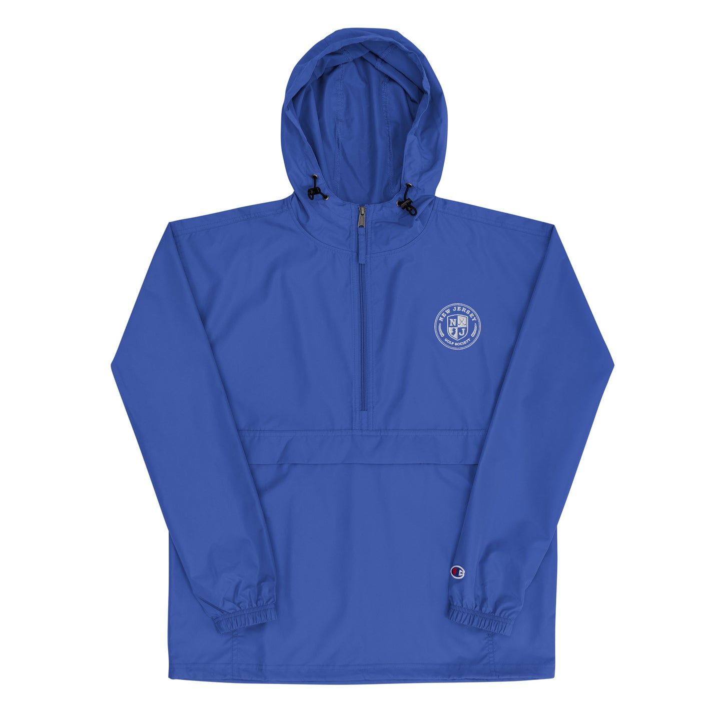 Shield Embroidered Jacket - White Logo (8 Color Options)
