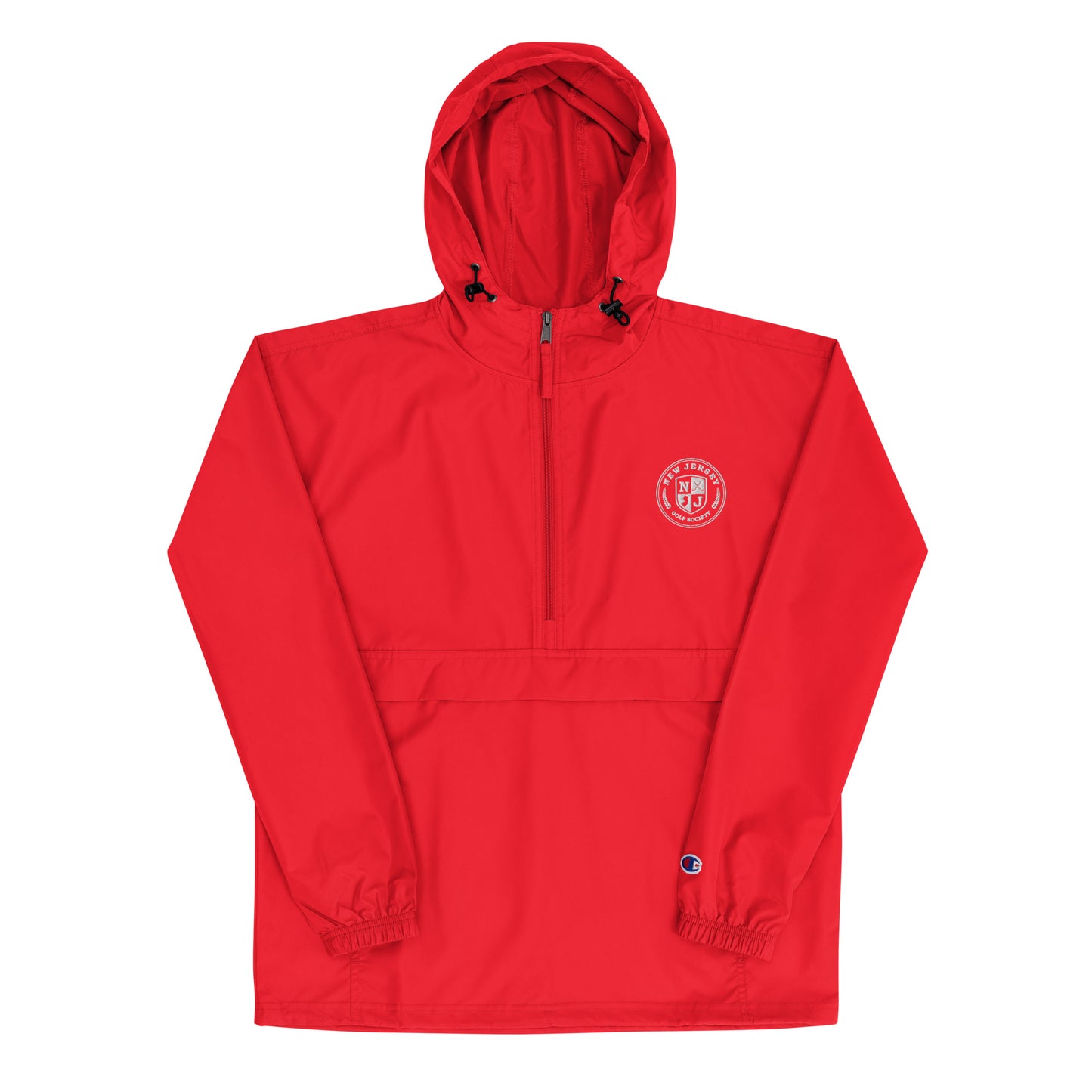 Shield Embroidered Jacket - White Logo (8 Color Options)