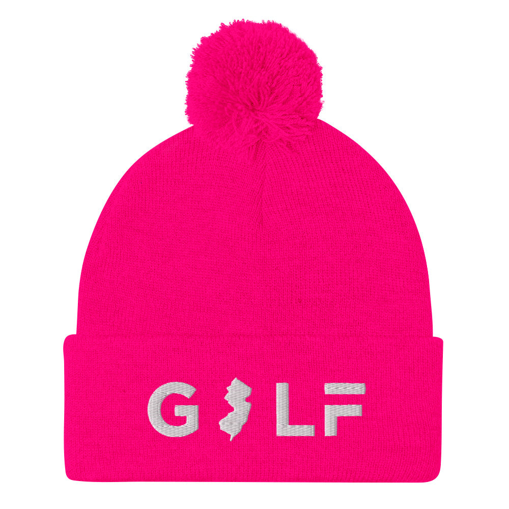 Golf Collection: Pom-Pom Beanie (11 Color Options)