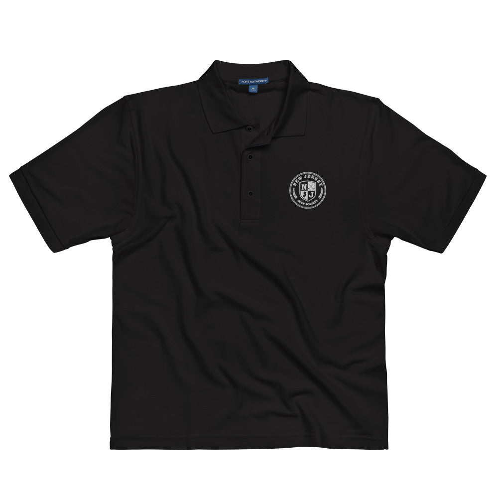 Shield Premium Polo - White Logo (6 Color Options)