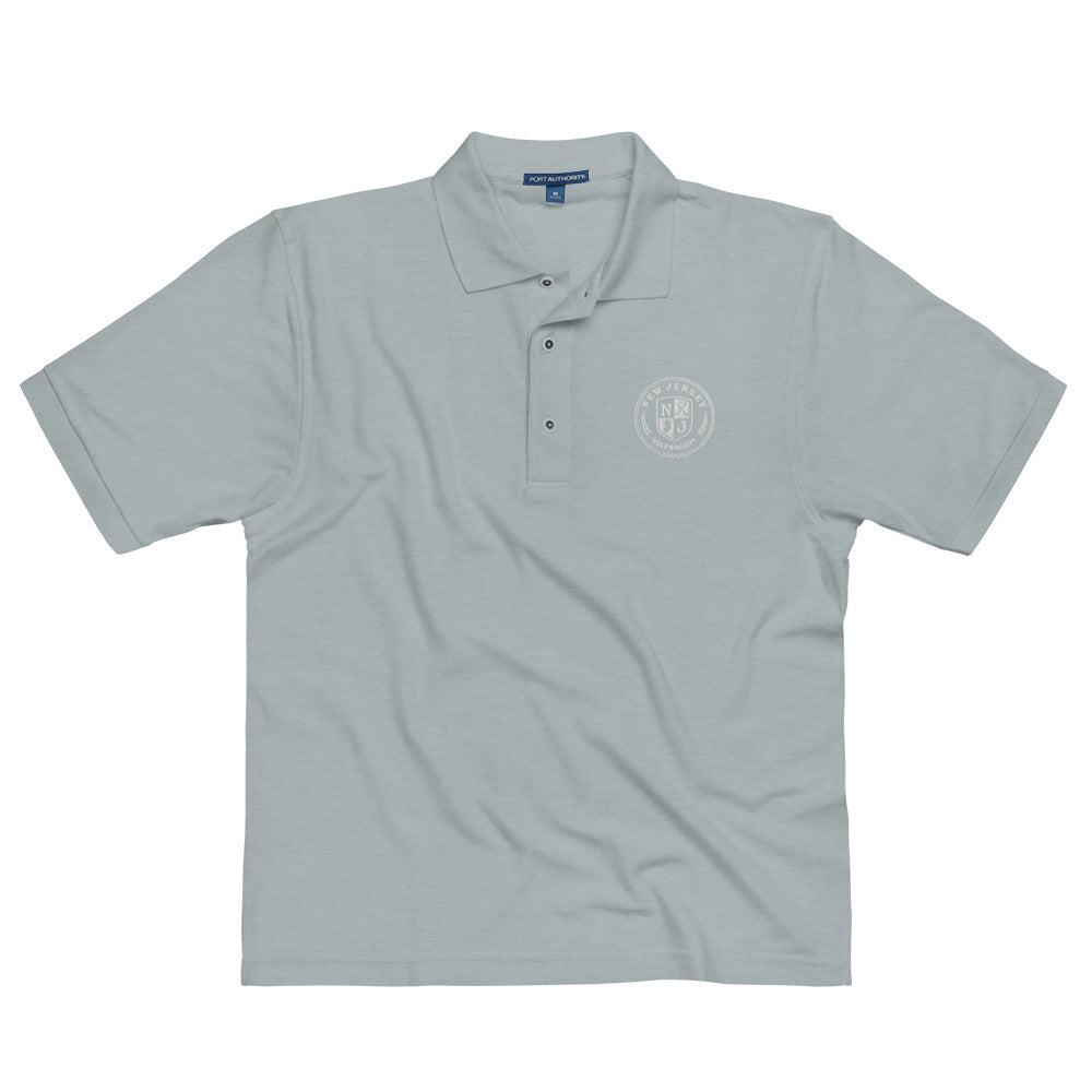 Shield Premium Polo - White Logo (6 Color Options)