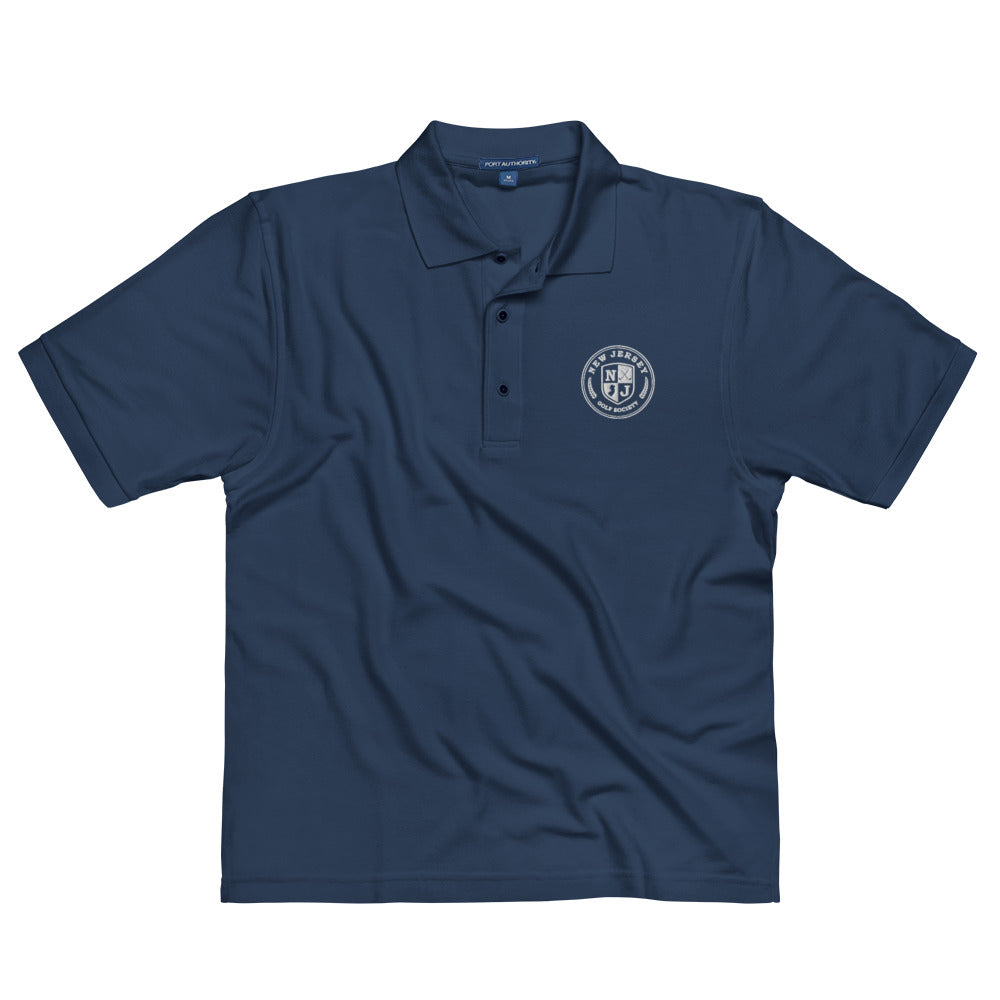 Shield Premium Polo - White Logo (6 Color Options)
