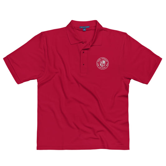 Shield Premium Polo - White Logo (6 Color Options)