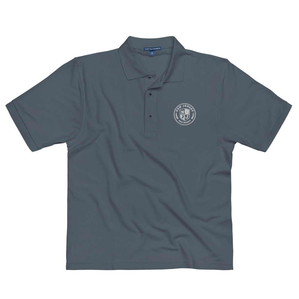 Shield Premium Polo - White Logo (6 Color Options)