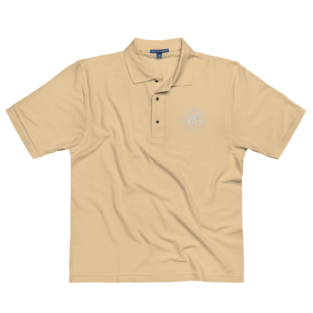 Shield Premium Polo - White Logo (6 Color Options)