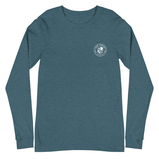 Shield Long Sleeve - White Logo (10 Color Options)