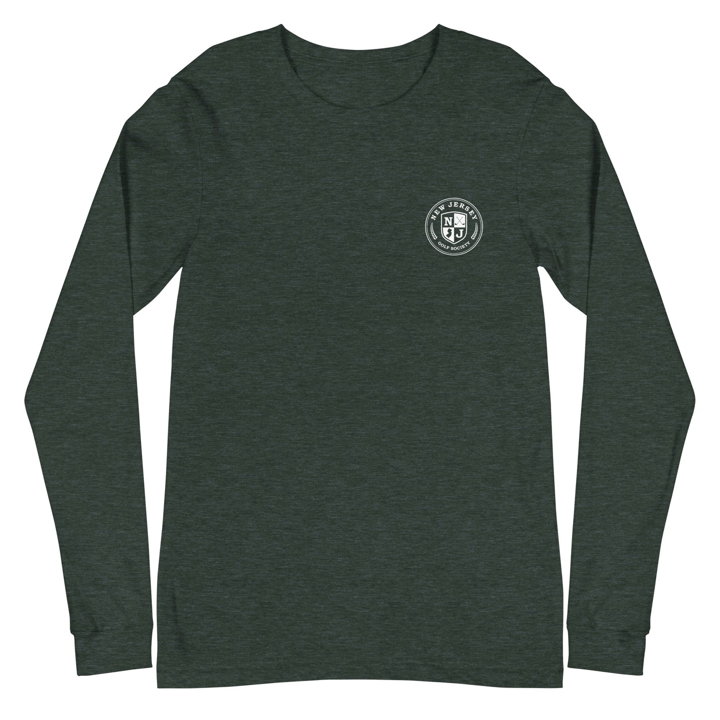 Shield Long Sleeve - White Logo (10 Color Options)
