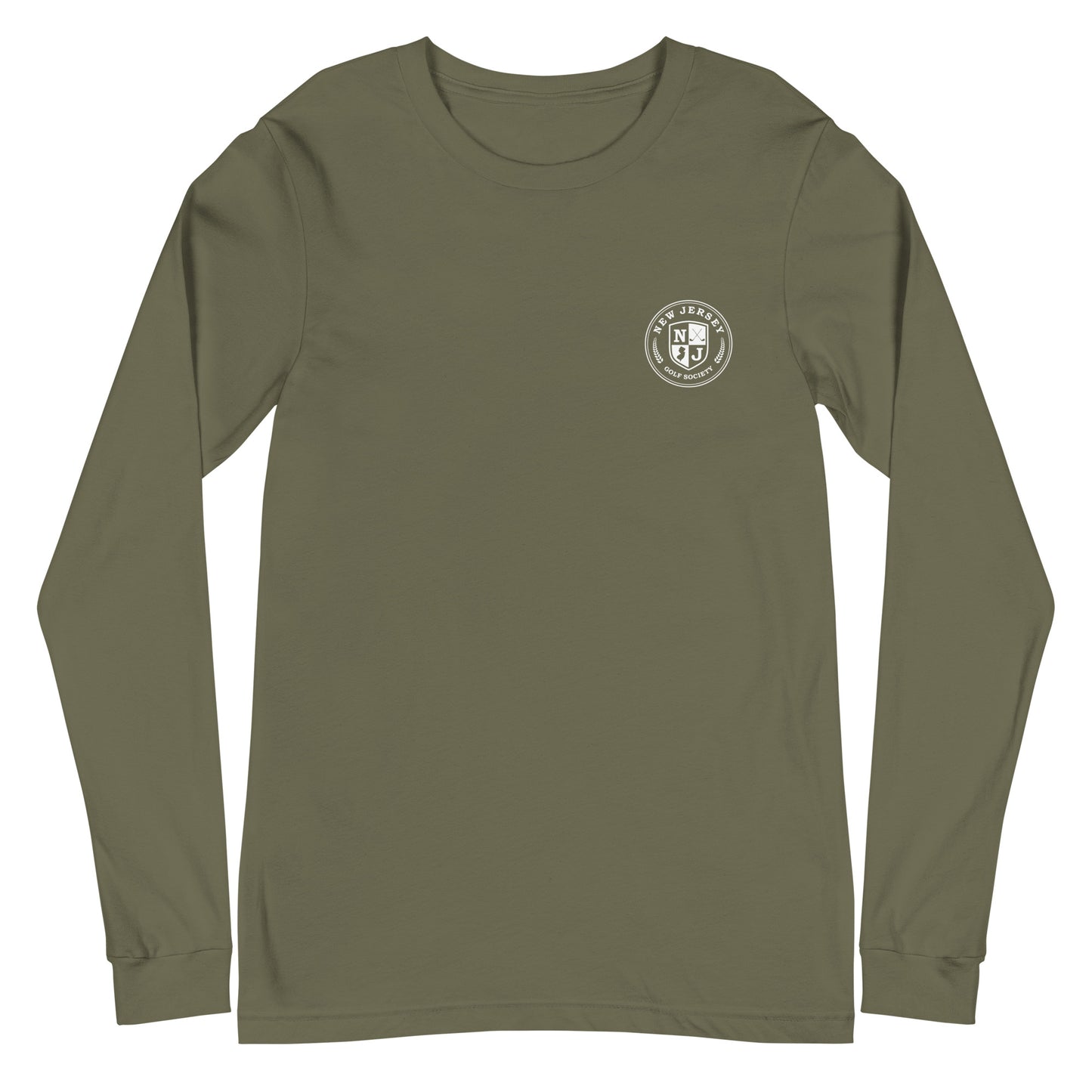 Shield Long Sleeve - White Logo (10 Color Options)
