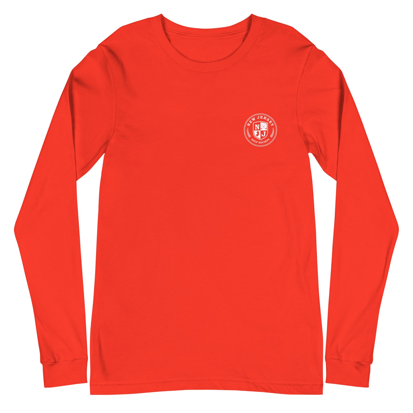 Shield Long Sleeve - White Logo (10 Color Options)
