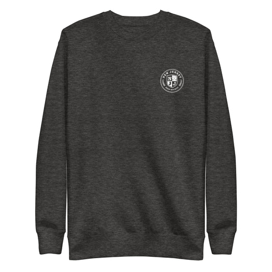 Shield Sweatshirt - White Logo (7 Color Options)
